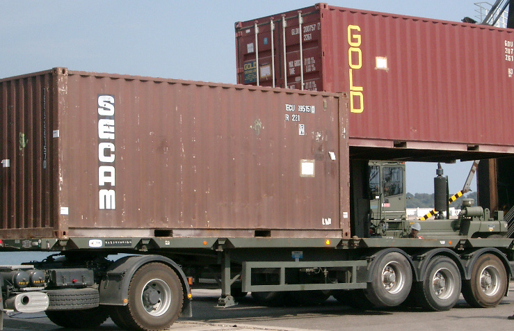 Transport containers ADR classe 2, 3, 4, 5, 6, 8 et 9
